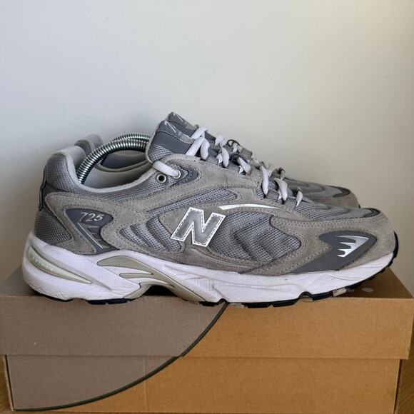 New Balance 725 Grey/White Men Sneakers- SZ 10 D main image 13